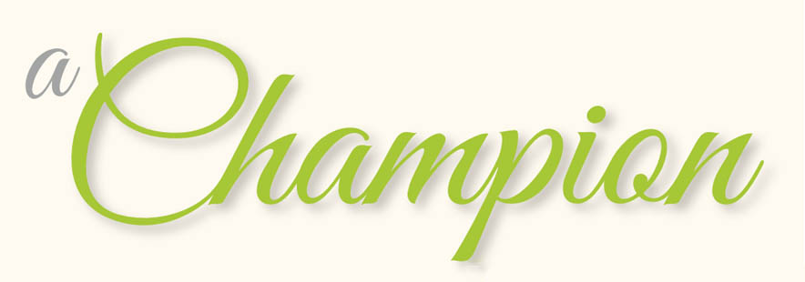 Sue Straughn. Champion.