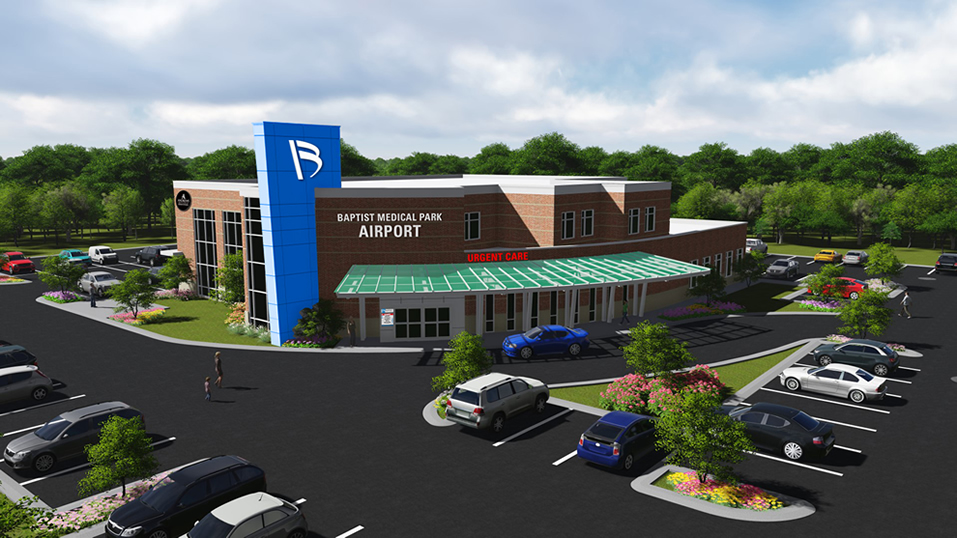 Baptist Medical Park Airport Rendering