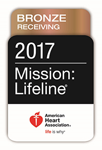 Image of the 2017 Mission Lifeline American Heart Association award