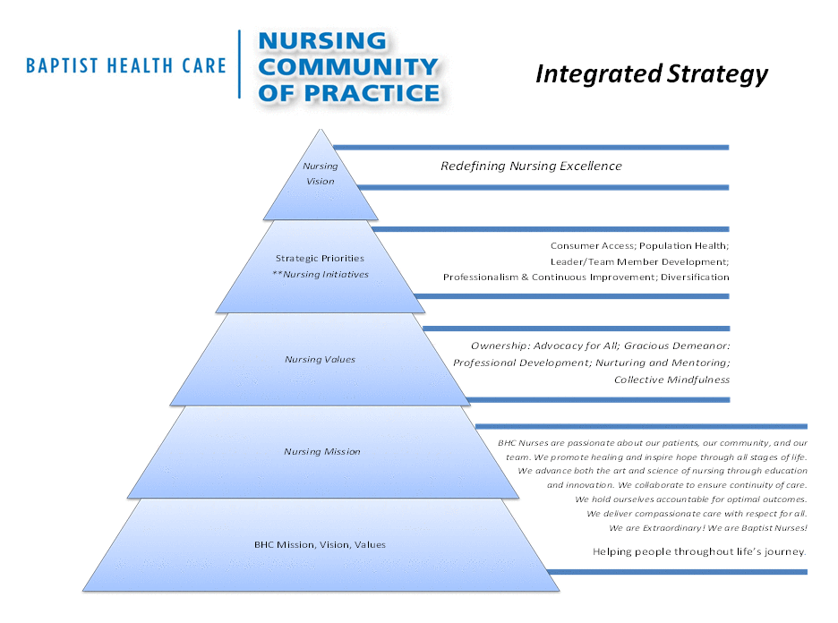 Nursing Community of Practice Strategy graphic